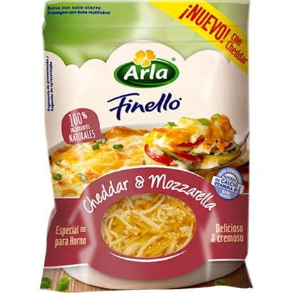 Picture of ARLA SHREDDED CHEDDAR&MOZZARELLA150GR